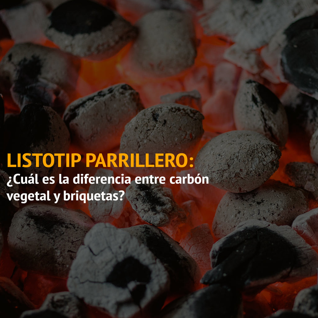 Tip Parrillero: Cuál es la diferencia entre carbon vegetal y briquetas