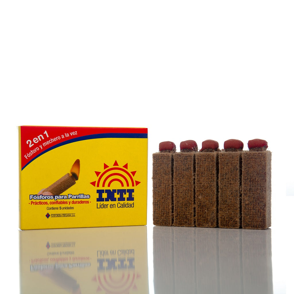 Fósforos Parrilleros 2en1 - Fósforo + Mechero