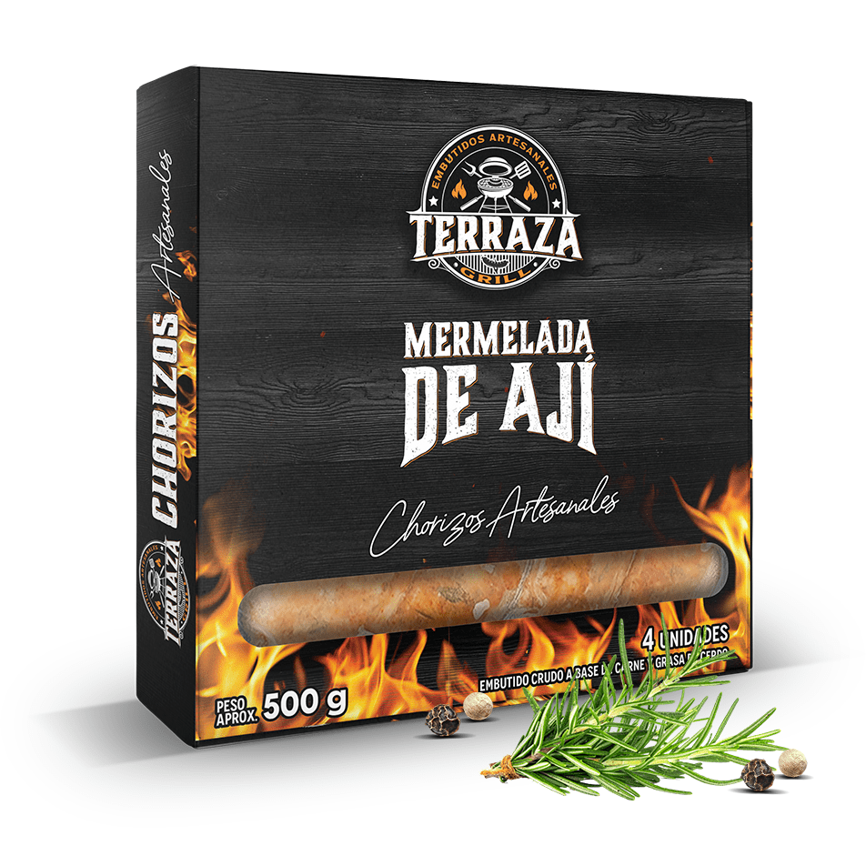Chorizo Mermelada Aji Amarillo de Terraza Grill